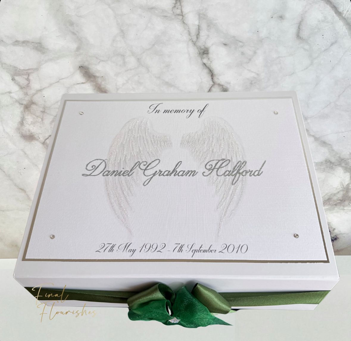 Angel Wings Memory Box – Final Flourishes
