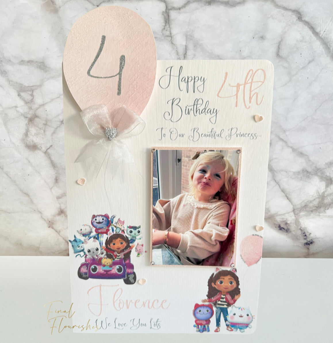 Gabbys Dollhouse Photo Card