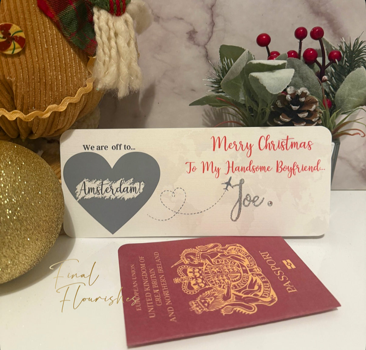 Scratch To Reveal Christmas Voucher