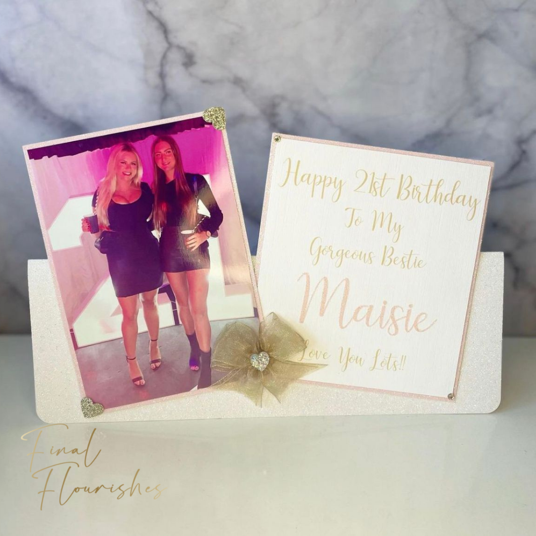 All That Glitters Photo Card
