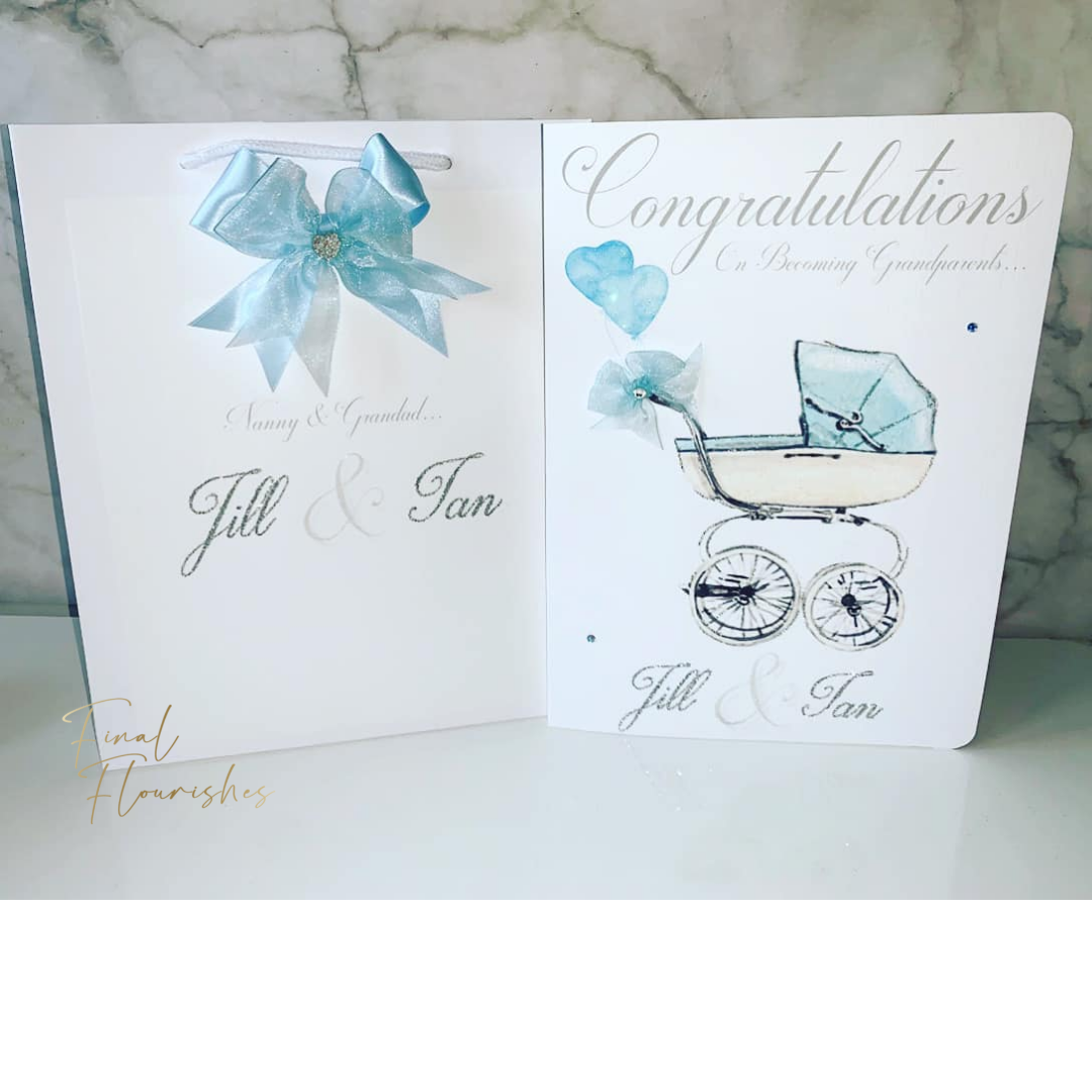 Baby blue pram Clearance