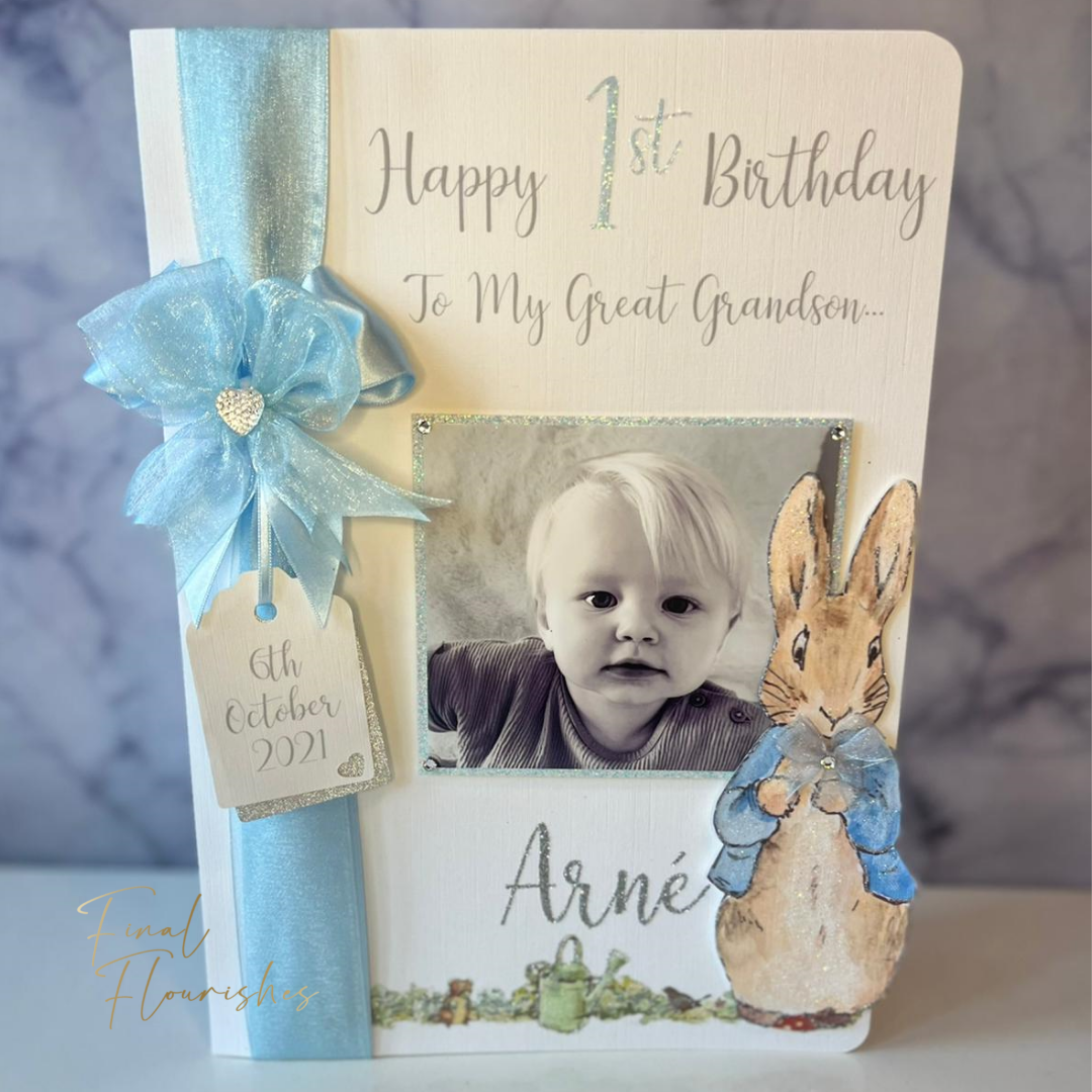 Peter Rabbit Photo Card – Final Flourishes