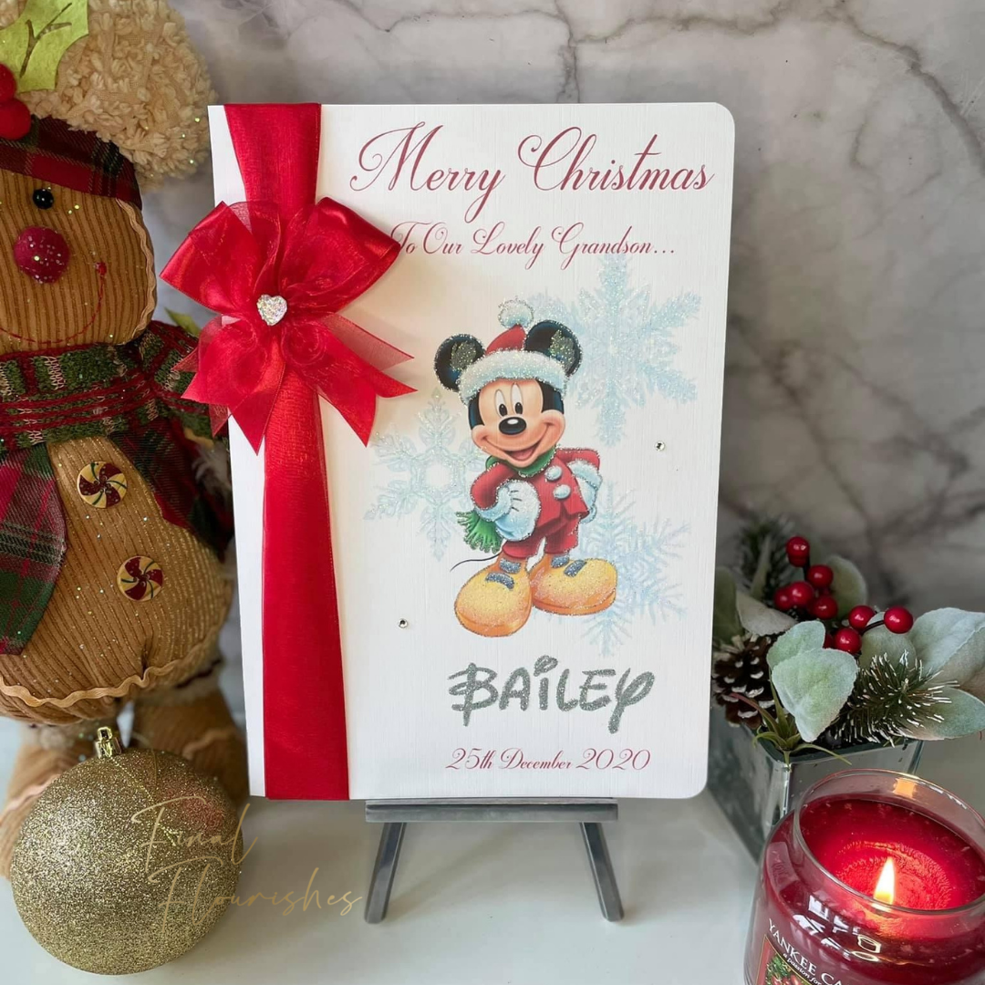 Mickey Mouse Christmas Card